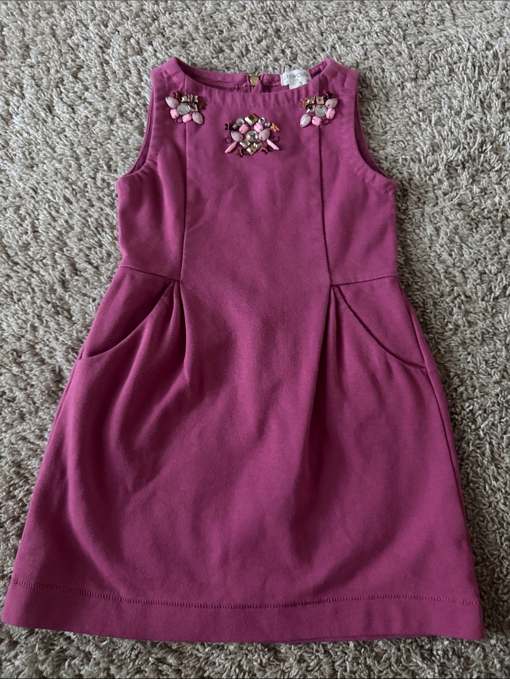 Pink Crew Cuts Dress